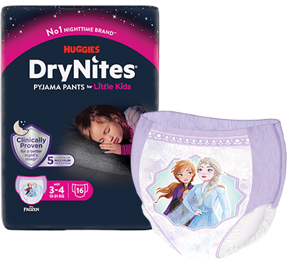 huggie drynites pampers pyjama