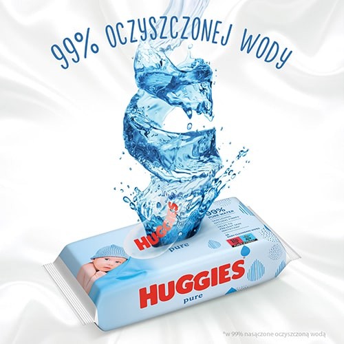 huggies pure skład