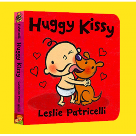 huggy kissy board book