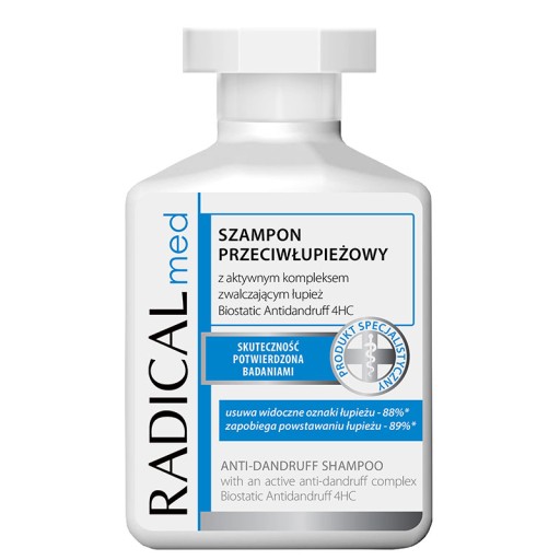 ideepharm radical med szampon przeciwłupieżowy 300ml