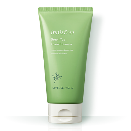 innisfree green tea cleansing foam pianka do mycia twarzy