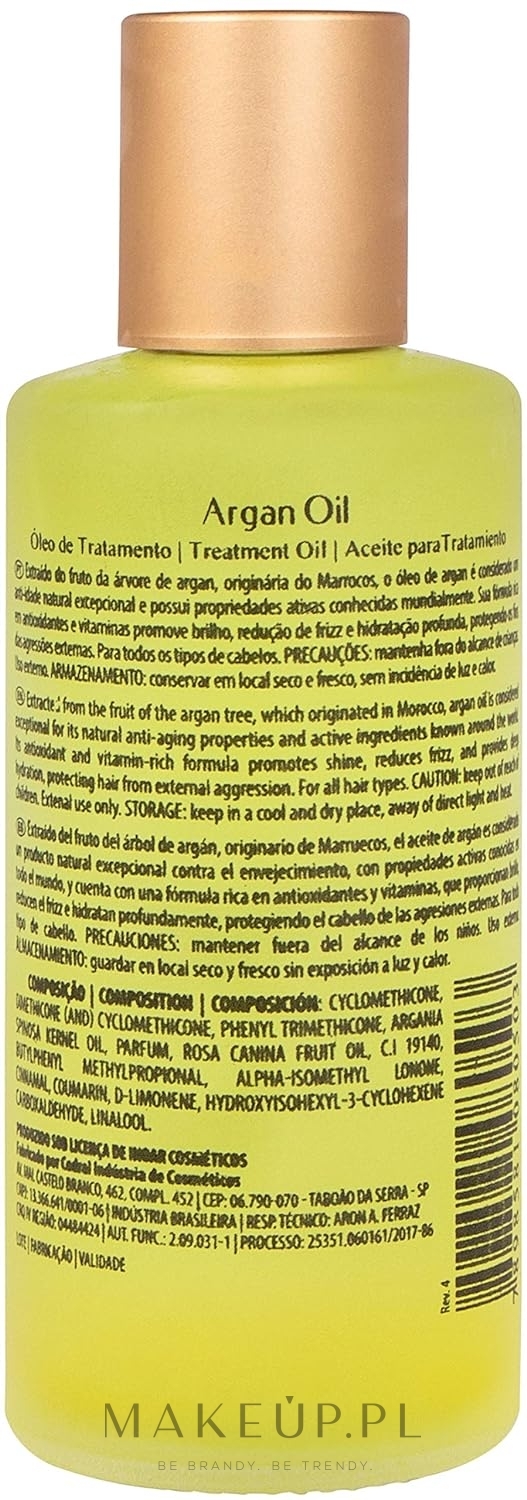 inoar argan oil treatment oil olejek arganowy do włosów