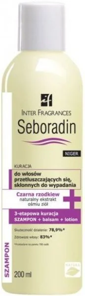 inter fragrance seboradin mini szampon czarna rzodkiew 50 ml