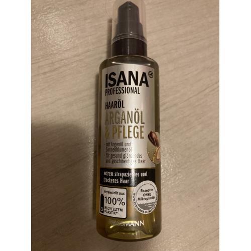 isana hair professional oil care haarol olejek do włosów