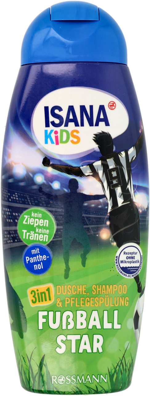 isana kids szampon i żel pod prysznic