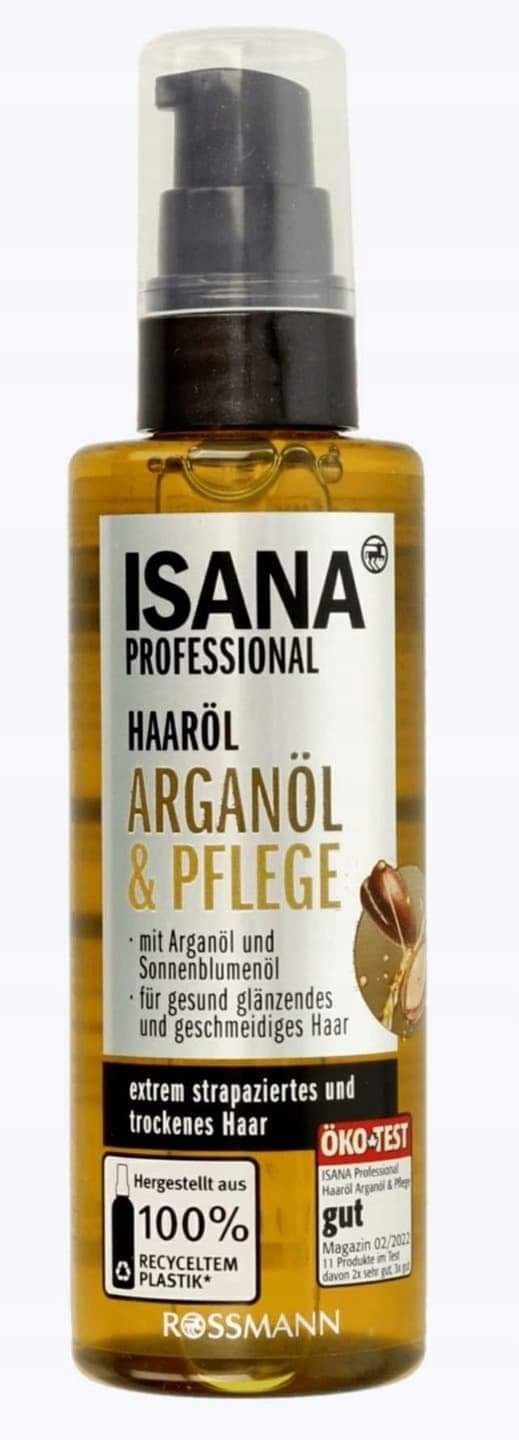 isana oil care haarol olejek do włosów