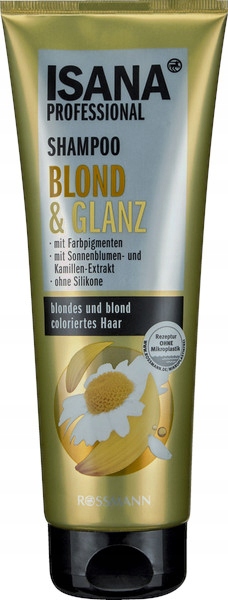 isana professional szampon do włosów blond