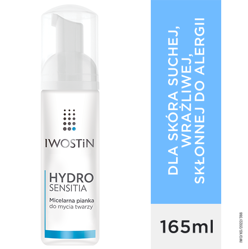 iwostin hydro sensitia pianka micelarna do mycia twarzy 165ml