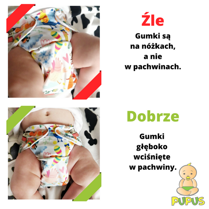 jak prawidłowo zalozyc pampers noworodkowi