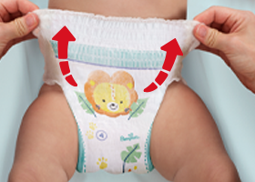 jak zakladac prawidłowo pampers pants