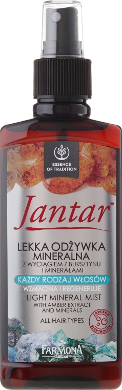 jantar odżywka do włosów na gorąco