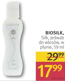 jedwab biosilk rossmann