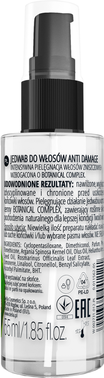 jedwab do włosów rossmann