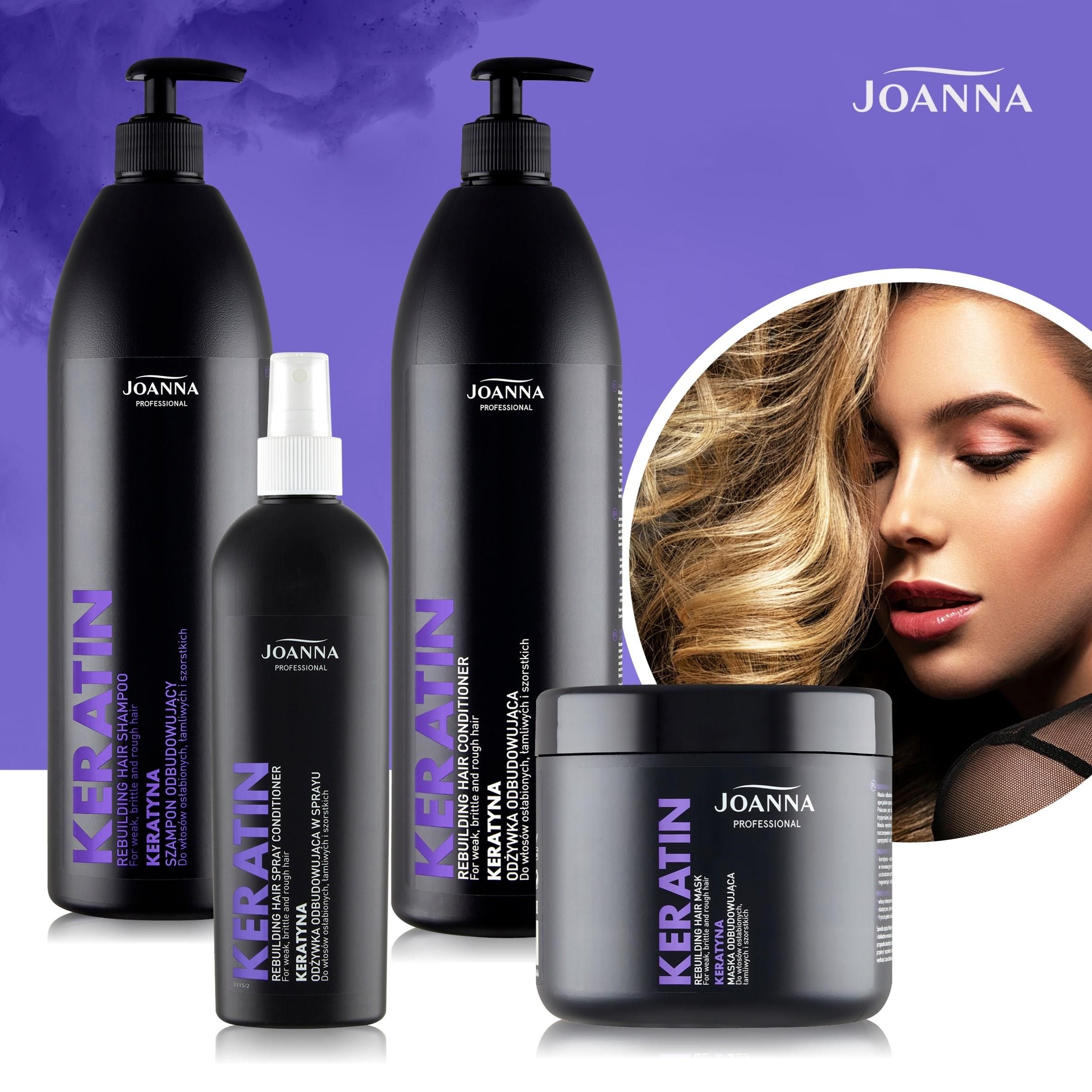 joanna szampon keratin opinie