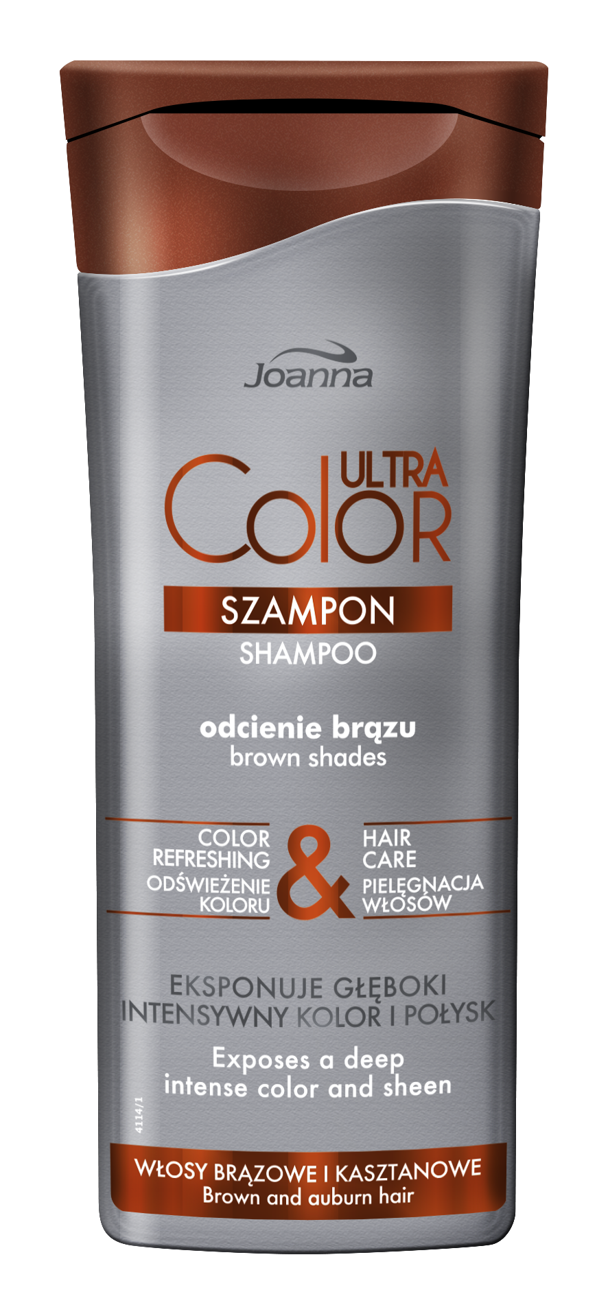 joanna ultra color system szampon do włosów brązowych i kasztanowych