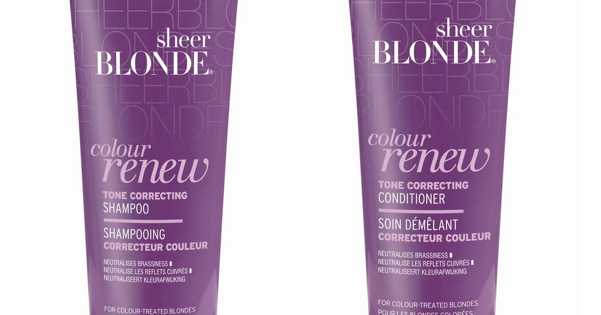 john frieda sheer blonde color renew correcting szampon odżywka