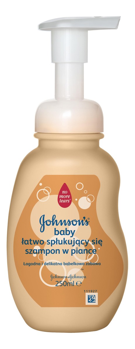 johnson baby szampon w piance natura