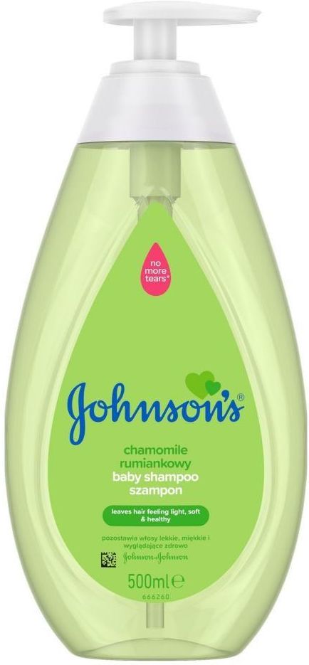 johnsons baby szampon w piance skłąd