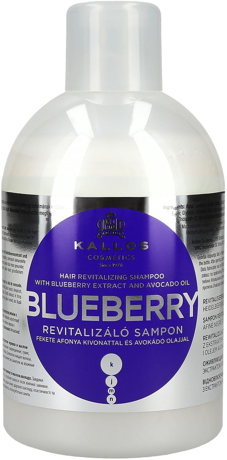 kallos blueberry szampon opinie