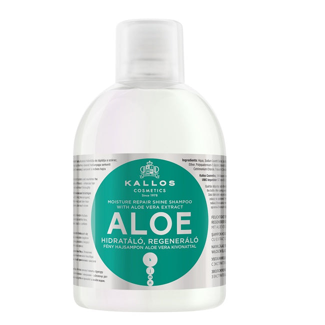 kallos kjmn aloe szampon regenerująco-nawilżający