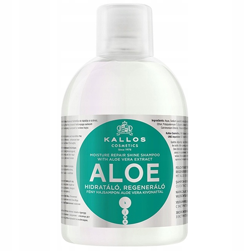 kallos kjmn aloe szampon regenerująco-nawilżający