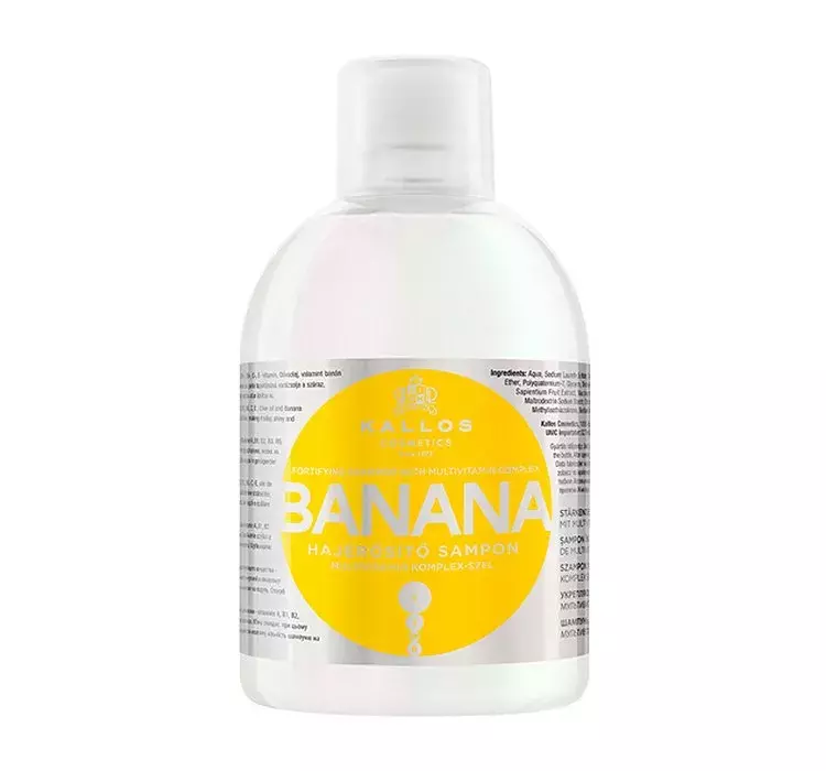 kallos kjmn banana szampon bananowy 1000ml opinie