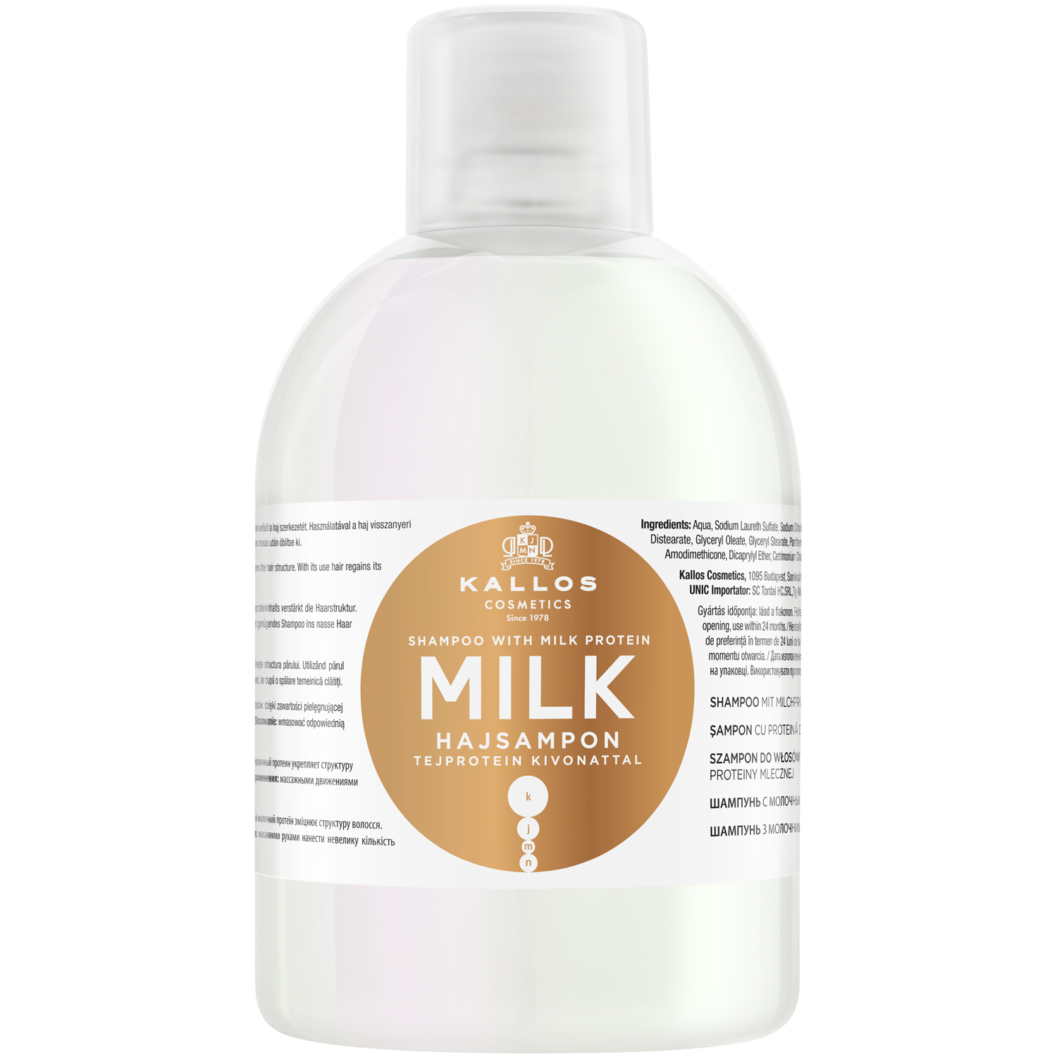 kallos szampon wizaz milk protein