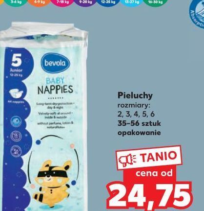 kaufland bevola pieluchy