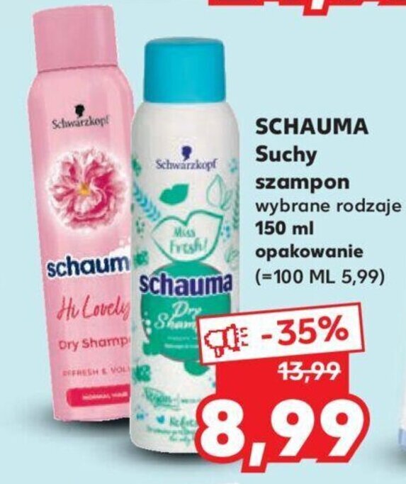 kaufland suchy szampon