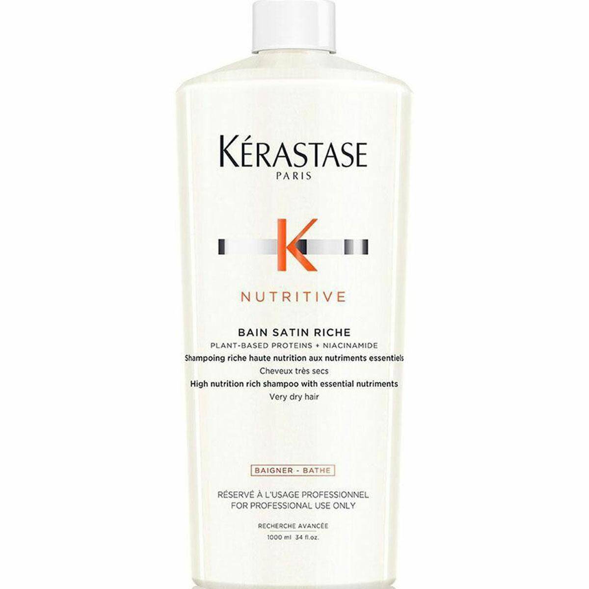 kerastase satin 1 bain kąpiel szampon nawilżający