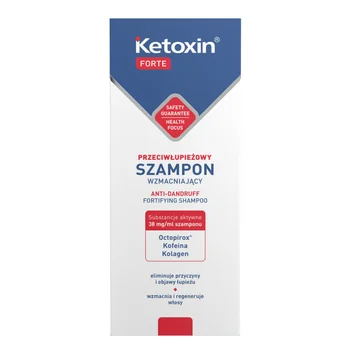 ketoxin forte 200 ml szampon przeciwłupieżowy