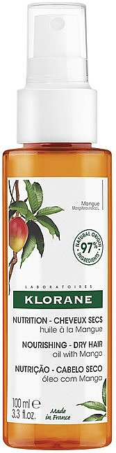 klorane mango olejek do włosów suchych