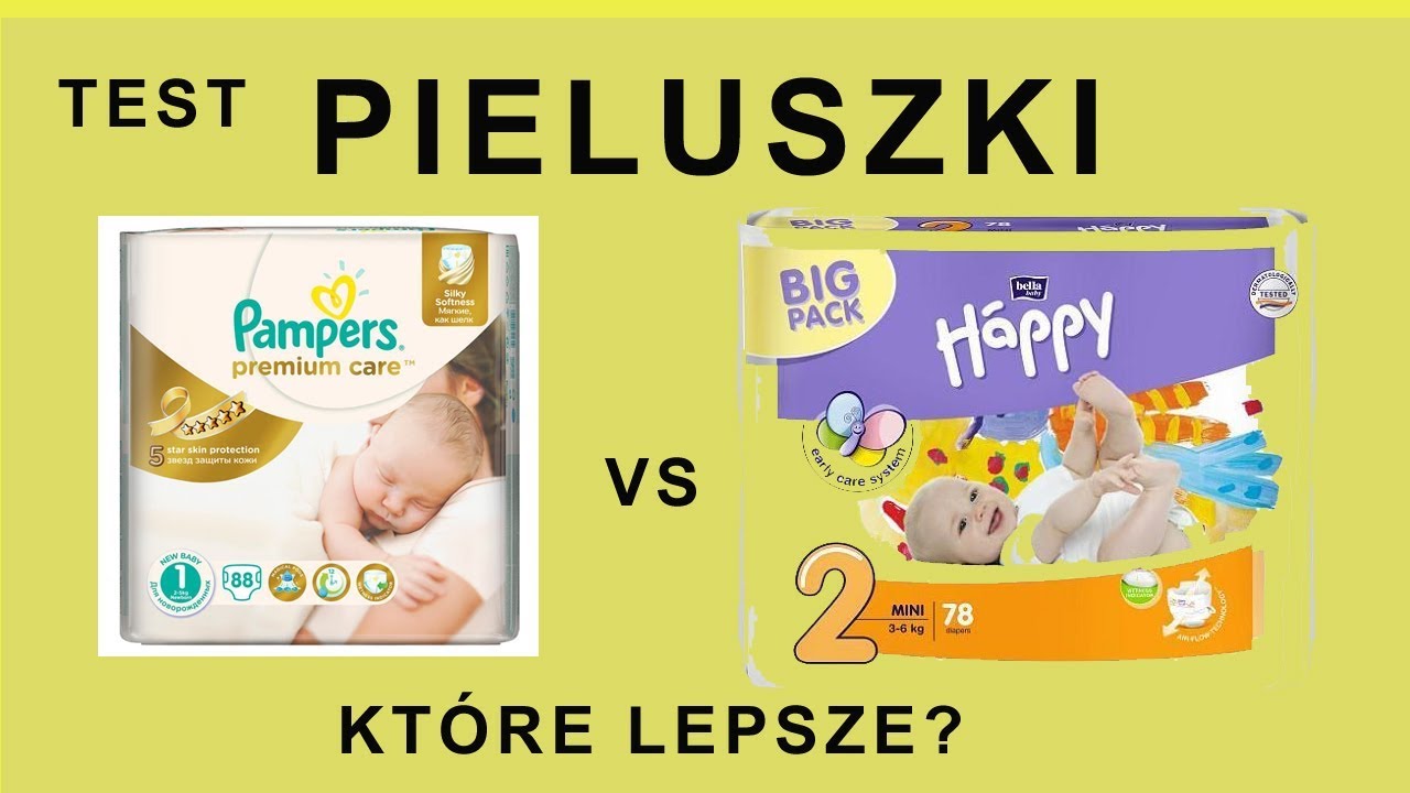 ktore pieluchy lepsze od pampersy