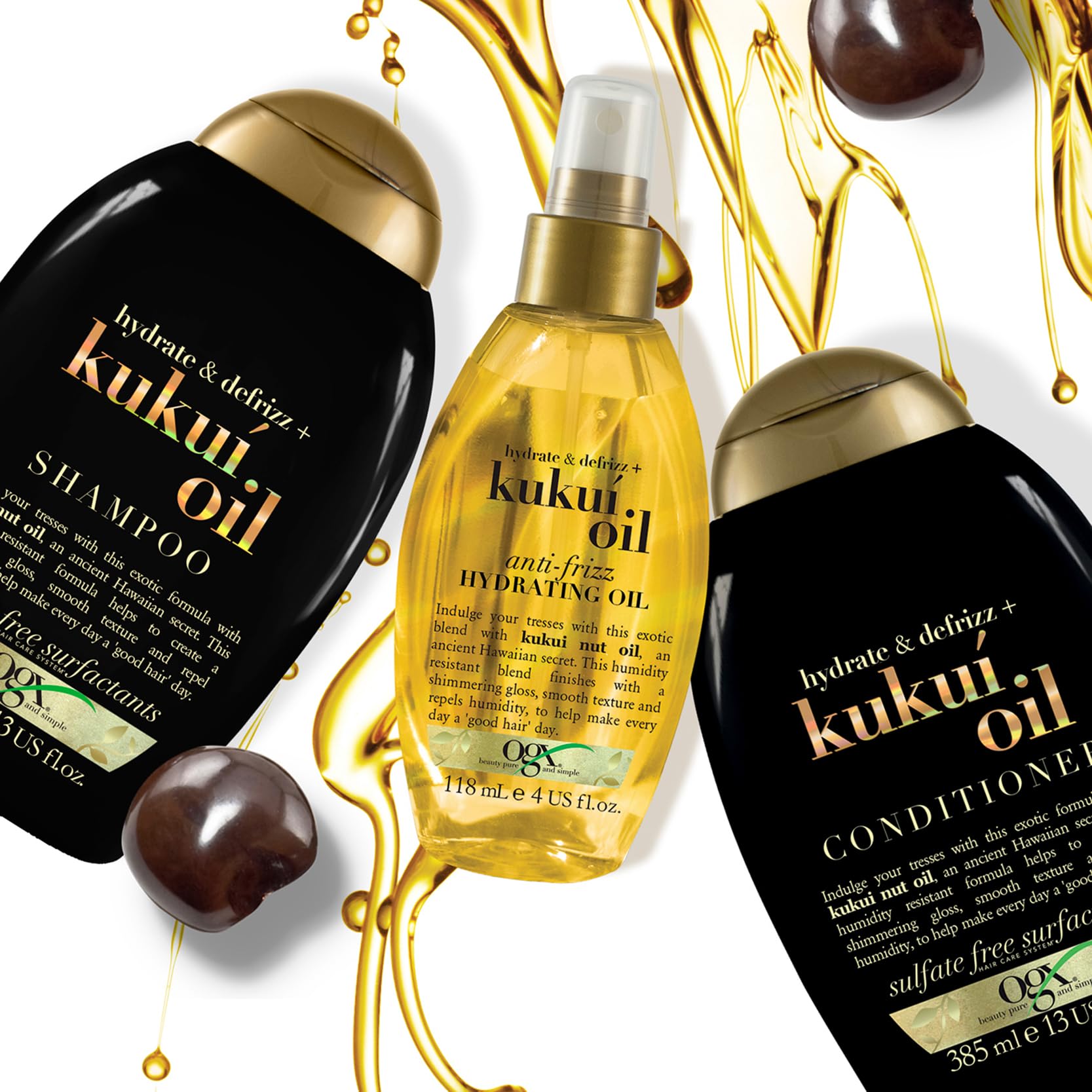 kukui oil szampon