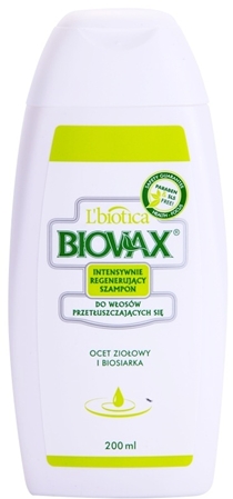 l biotica biovax szampon do włosów przetłuszczających