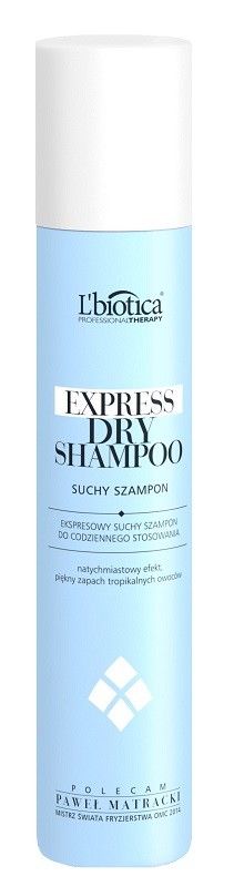 l biotica professional therapy express dry shampoo suchy szampon ekspresowy