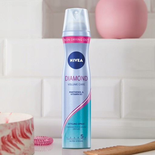 lakier do włosów nivea volume care