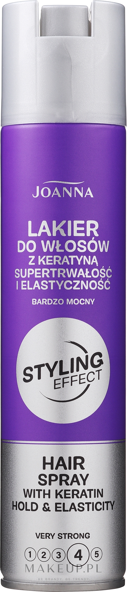 lakier do włosów z keratyną