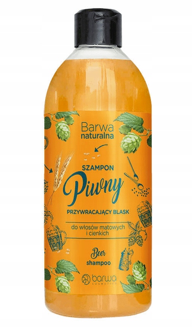 lakier piwny do włosów