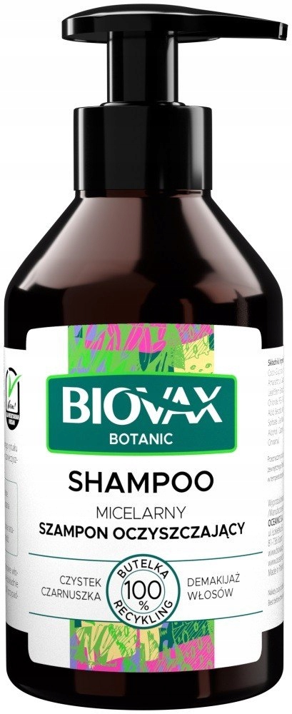 lbiotca biovax szampon oczyszczajacy