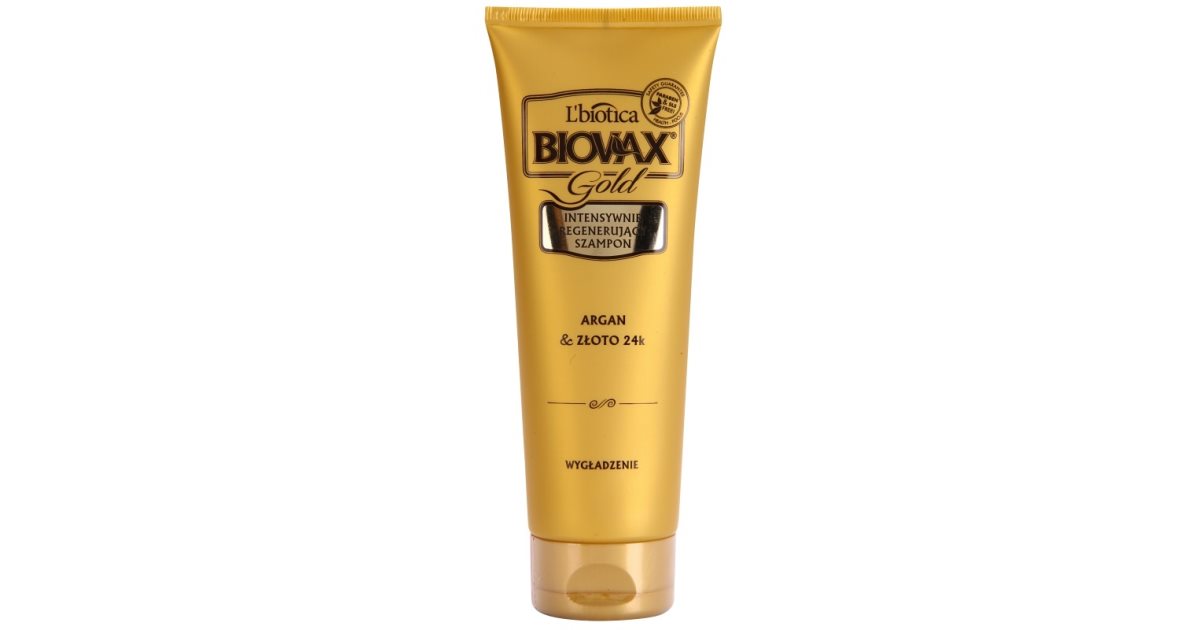 lbiotica biovax glamour szampon gold 200 ml