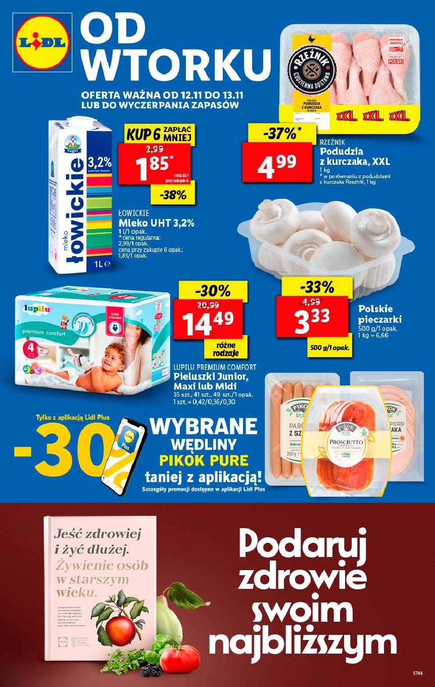 lidl lupilu pieluchy gazetka 2019