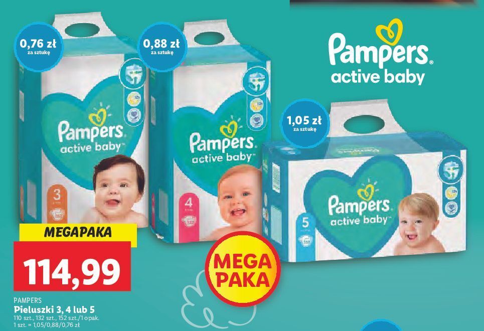 lidl pampers 5