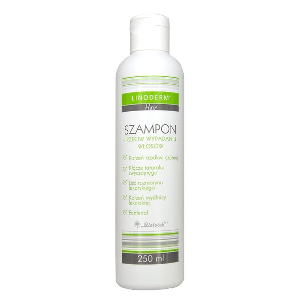 linoderm hair szampon ziołowy przeciwłupieżowy 250ml ceneo