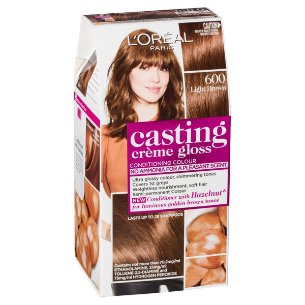 loreal casting szampon nr 600 light brown