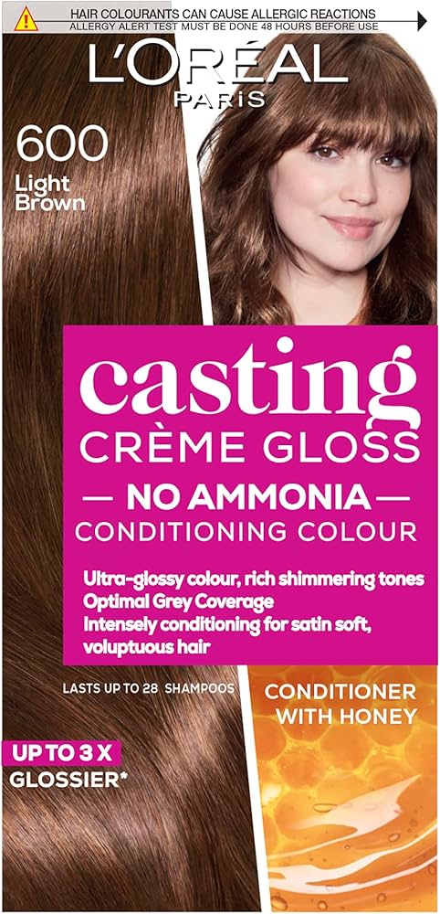 loreal casting szampon nr 600 light brown