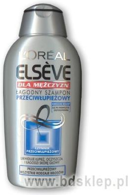 loreal elseve łagodny szampon przeciwłupieżowy dla mężczyzn 250ml