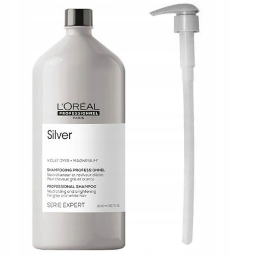 loreal expert silver szampon do włosów rozjaśnionych lub siwych