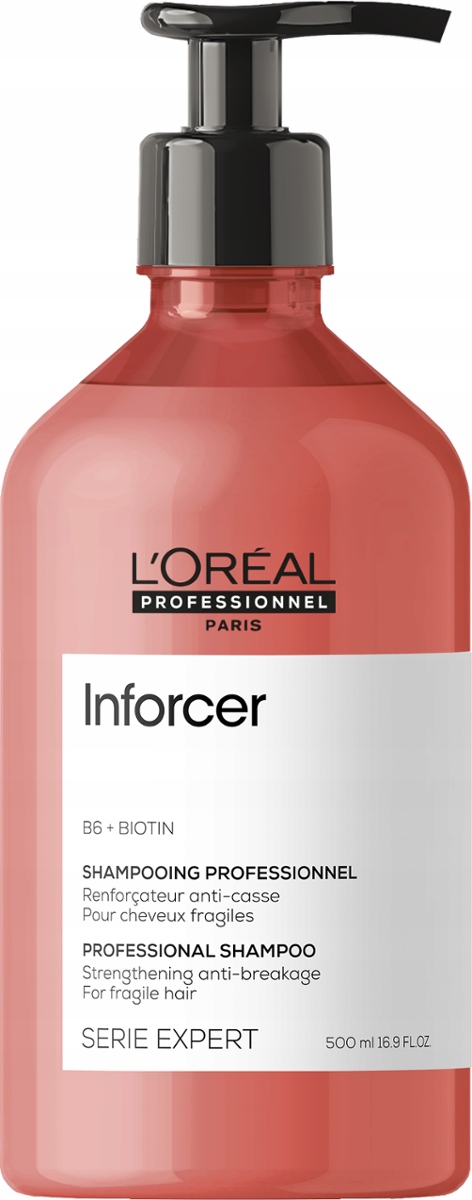 loreal inforcer biotyna szampon łamliwe