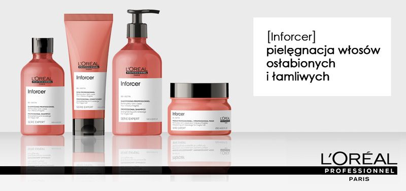 loreal inforcer szampon wzmacniający do włosów 300ml